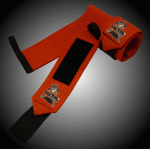 Orange Wrist Wraps