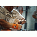 Orange Wrist Wraps